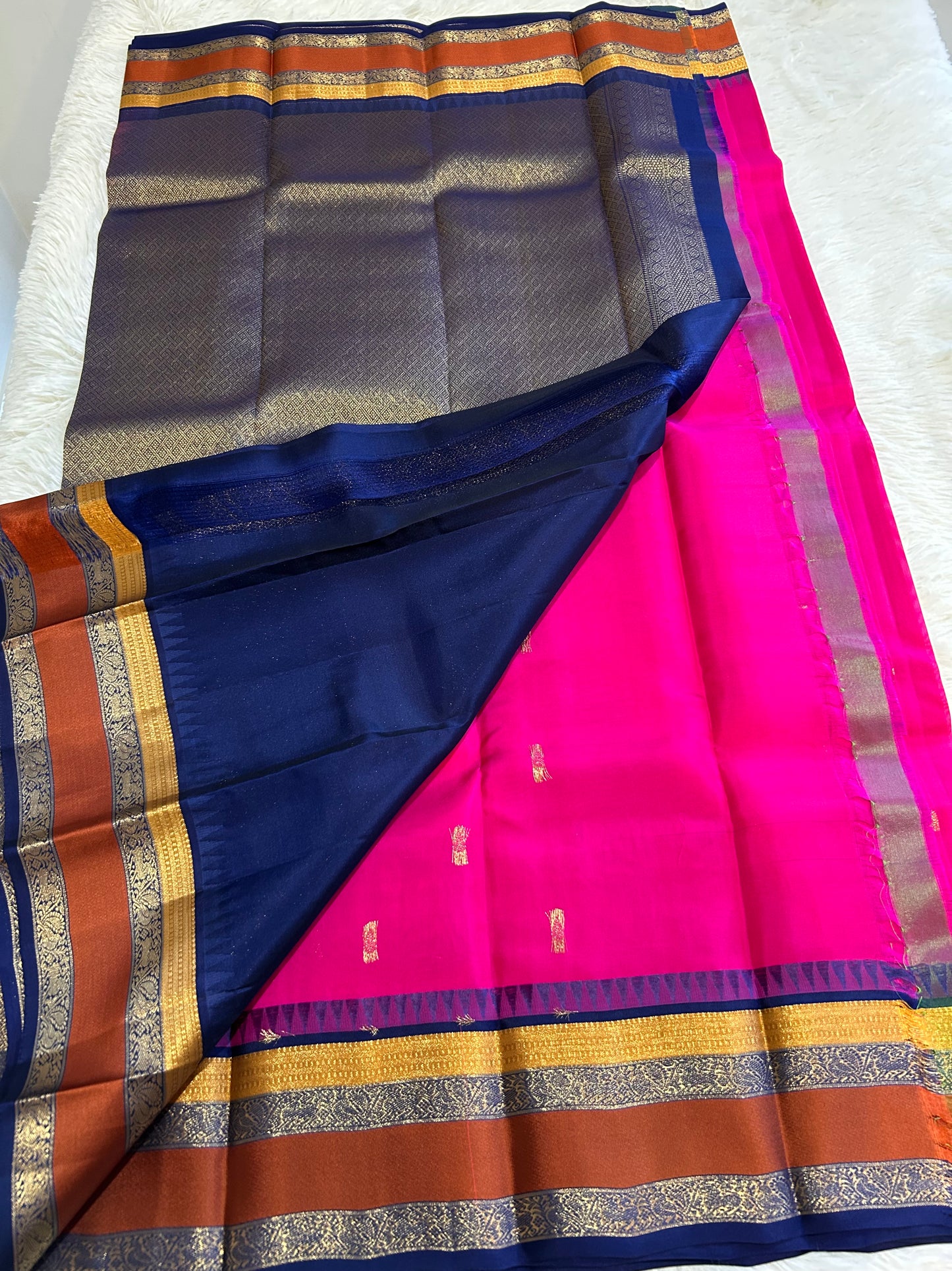 Pure vintage kanchipuram with silk mark certificate