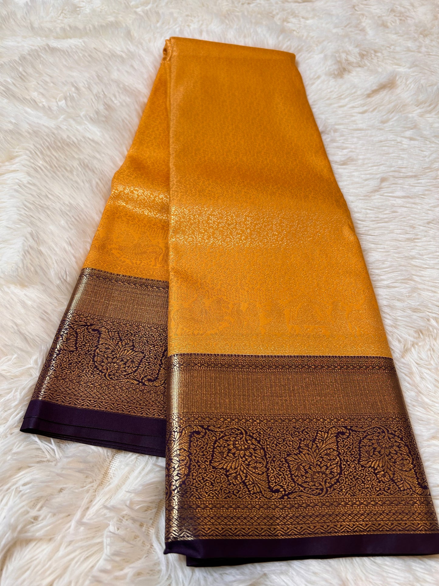 Tissue semi kanchipuram soft silk