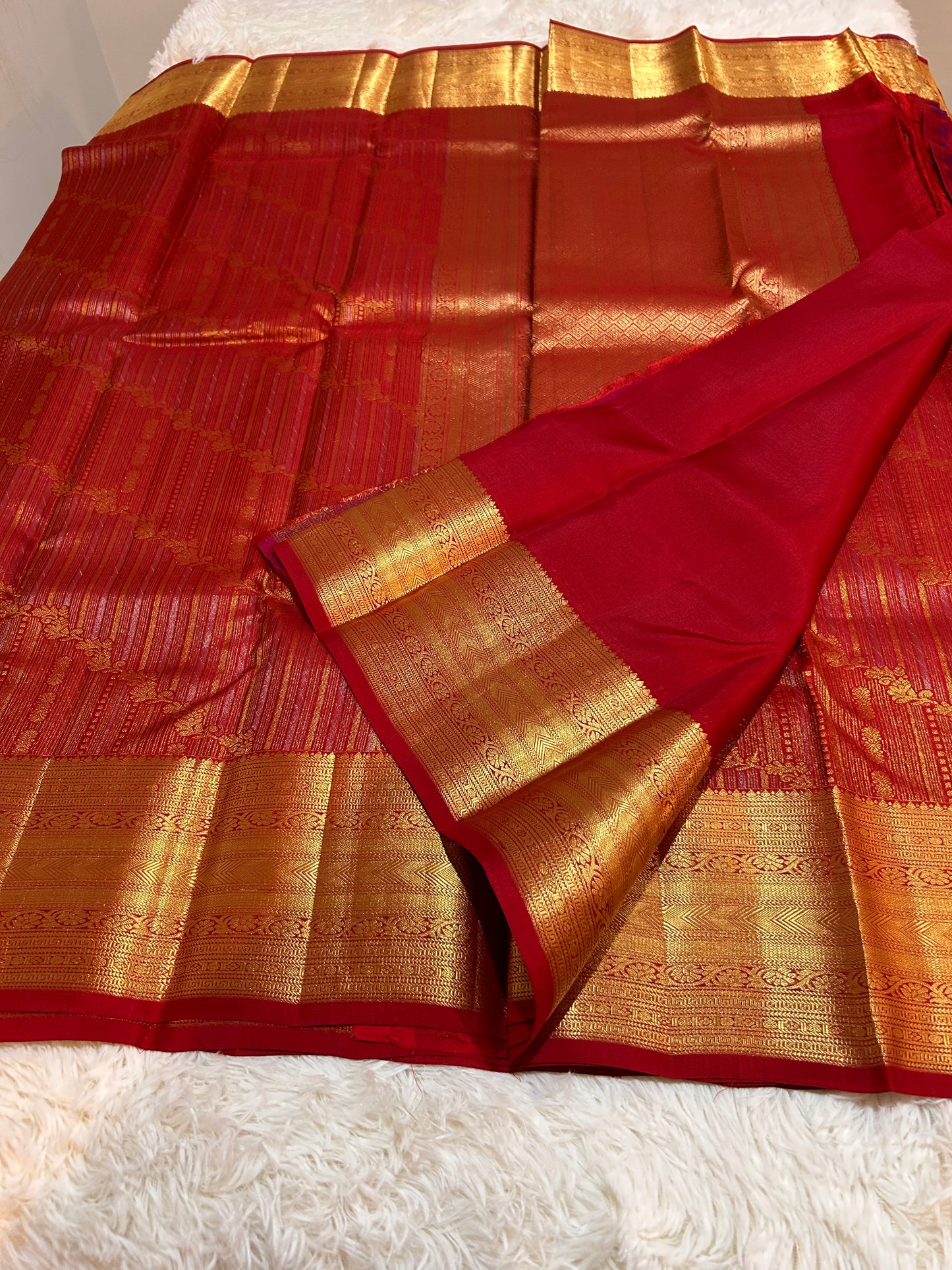 Pure bridal kanchipuram with silk mark certificate