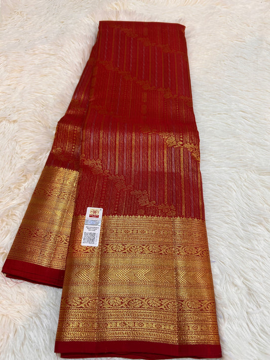 Pure bridal kanchipuram with silk mark certificate