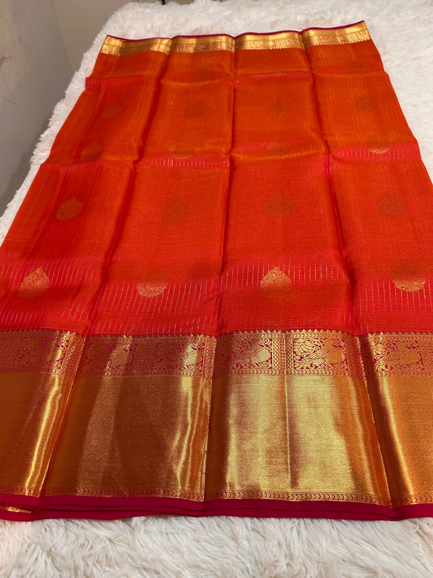 Pure bridal kanchipuram with silk mark certificate