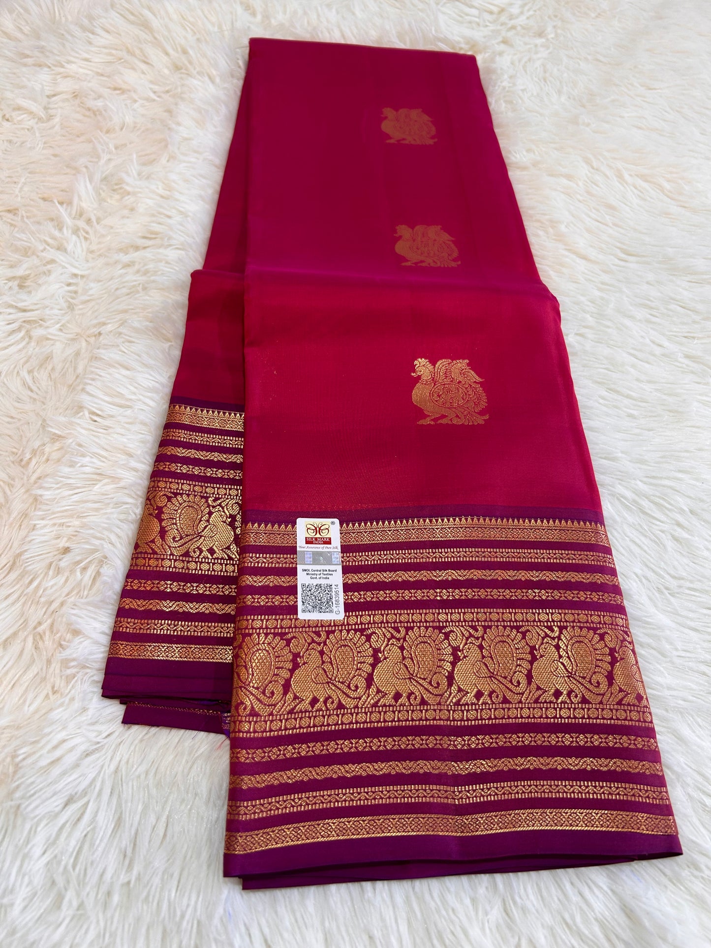 Pure kanchipuram with silk mark certificate