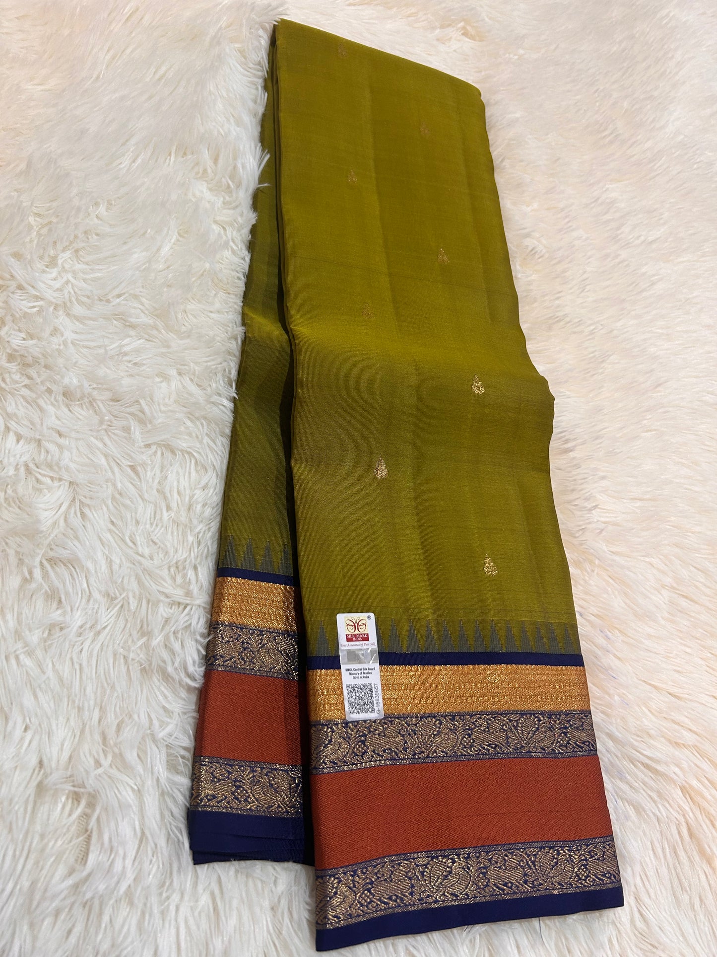 Pure vintage kanchipuram with silk mark certificate