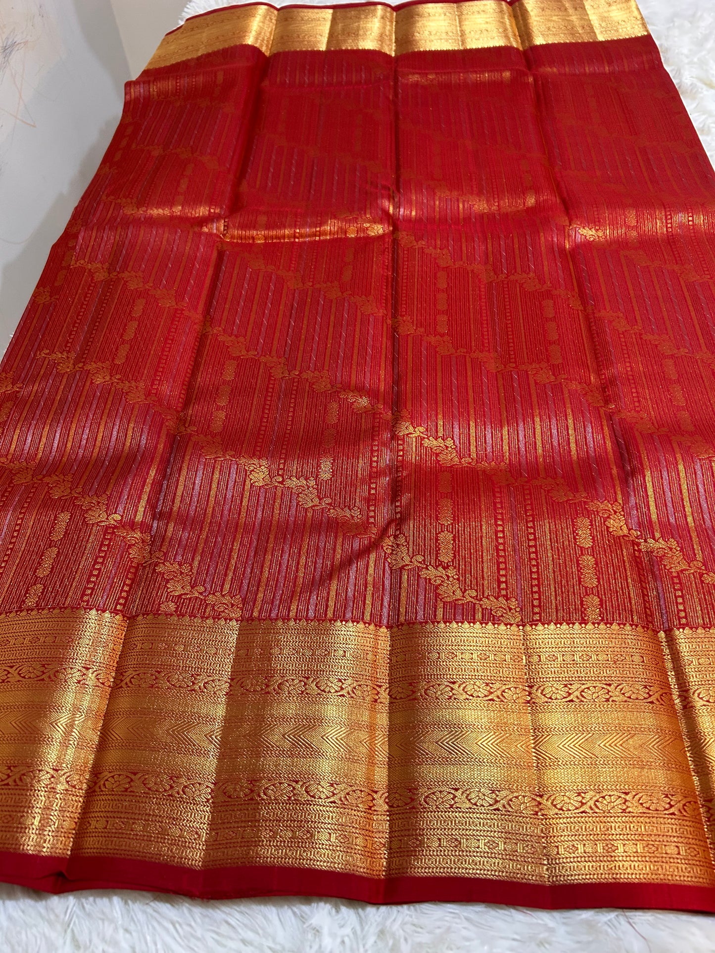 Pure bridal kanchipuram with silk mark certificate