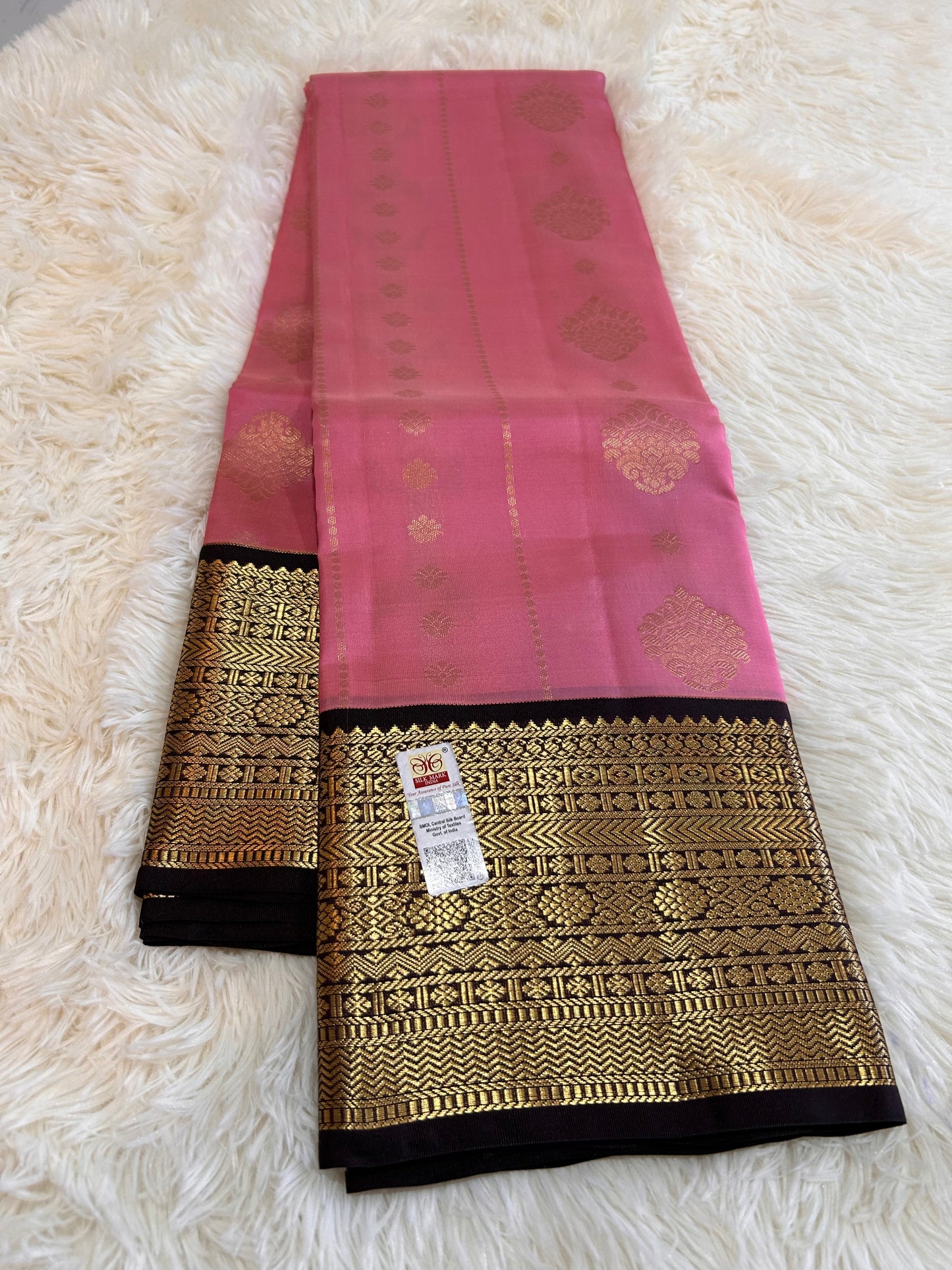 Pure bridal kanchipuram with silk mark