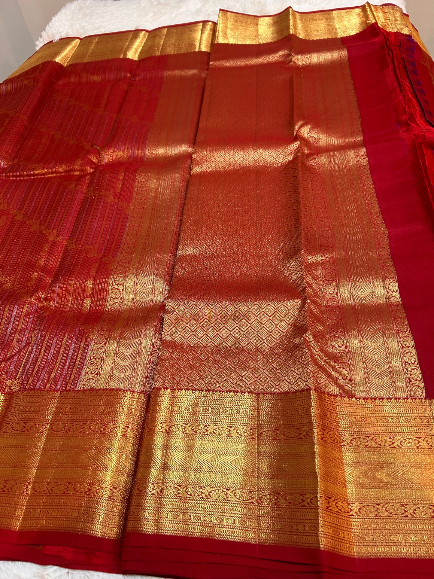 Pure bridal kanchipuram with silk mark certificate