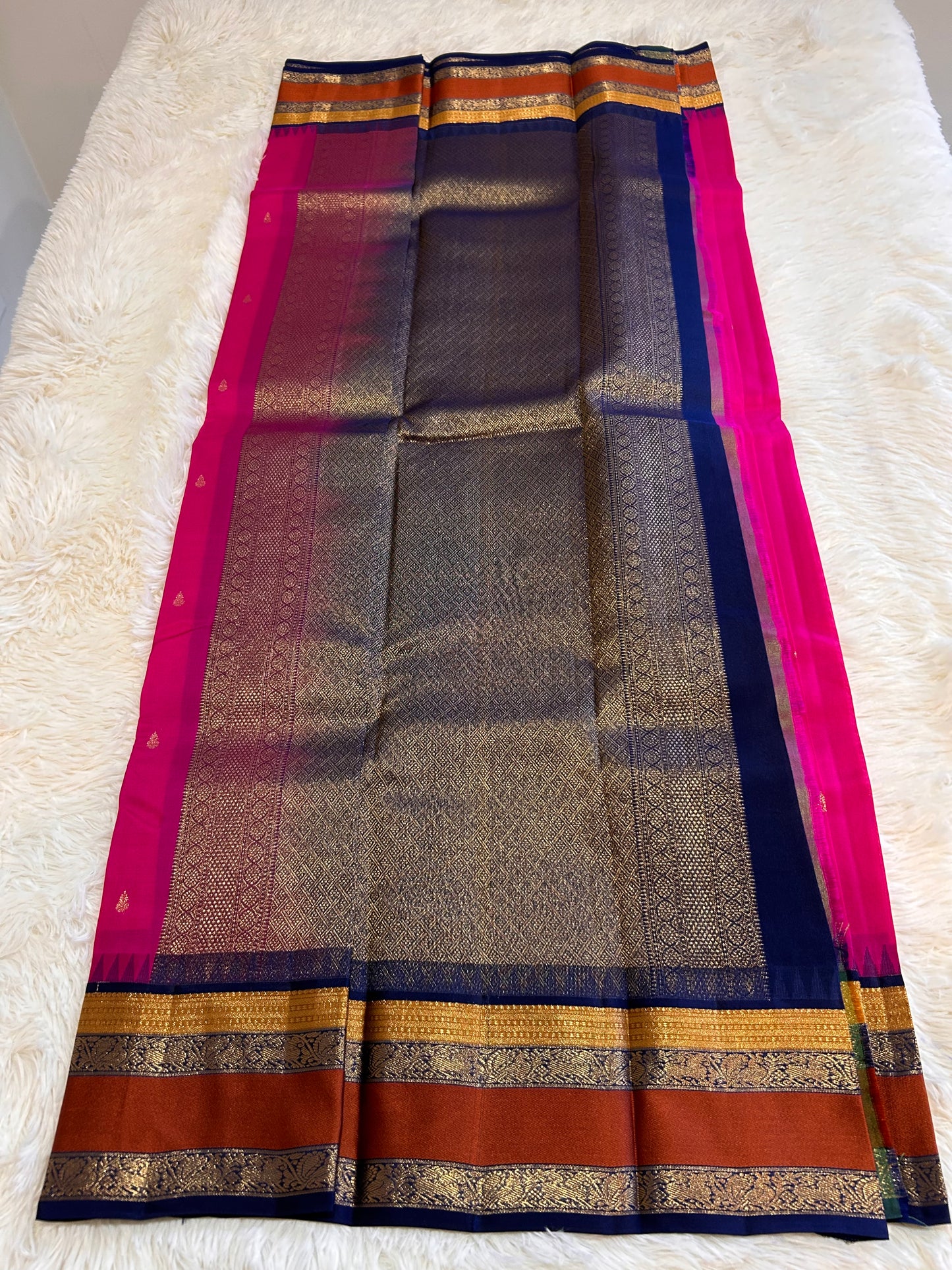 Pure vintage kanchipuram with silk mark certificate