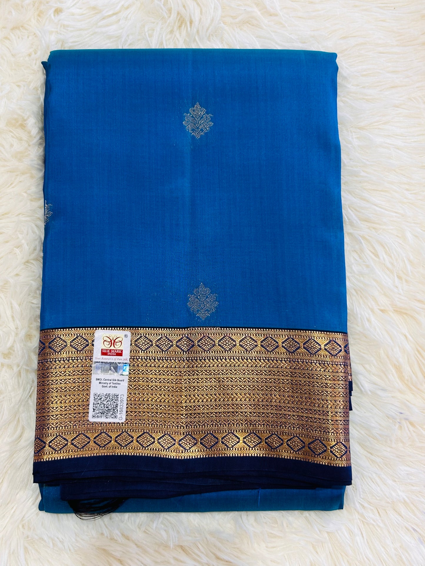 Pure bridal kanchipuram with silk mark certificate