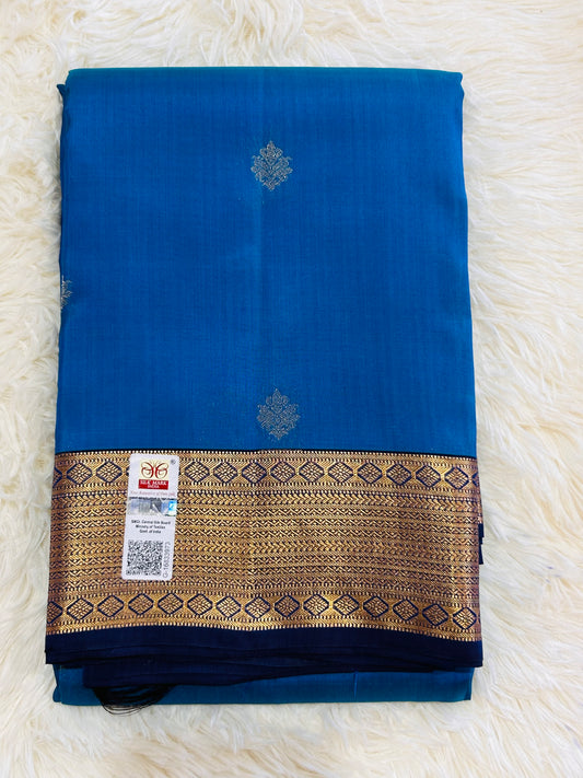 Pure bridal kanchipuram with silk mark certificate